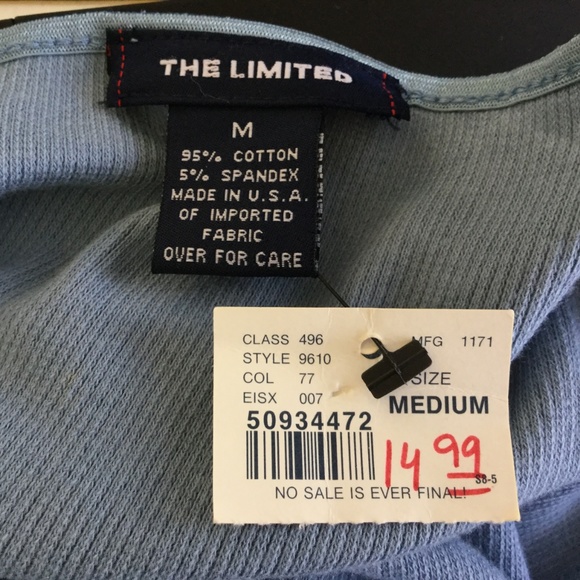 The Limited Cross Over Women Top Size Medium - Picture 2 of 2